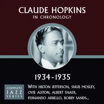 Complete Jazz Series 1934 - 1935 by Claude Hopkins