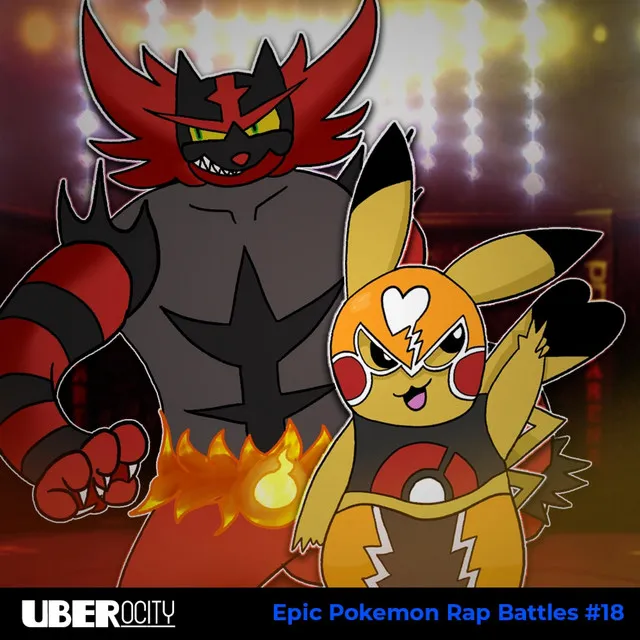 Incineroar VS Pikachu