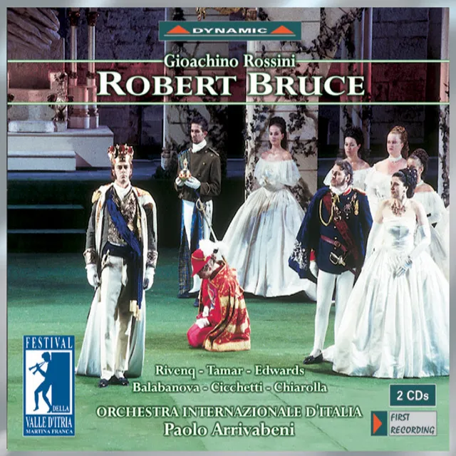 Robert Bruce: Act I Scene 10: Va, triomphe! que ton zele nous delivre du rebelle (Edouard, Arthur, The English, The Scots, Nelly, Morton, Dickson)