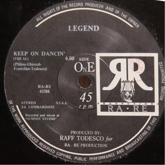 Keep On Dancin' - Instrumental Version