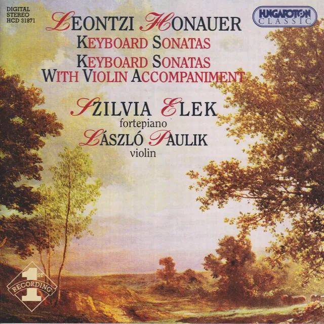 Honauer: Keyboard Sonatas With Violin Accompaniment