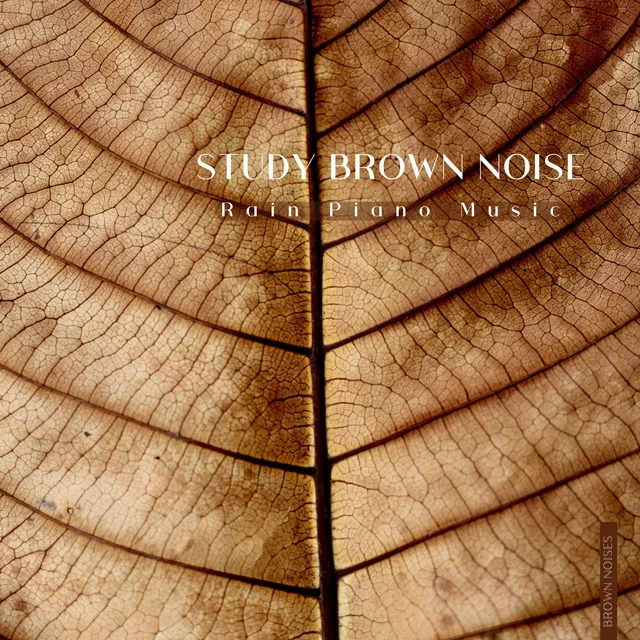 Study Brown Noise & Rain (Piano Music)