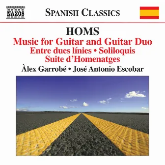 Homs: Music for Guitar & Guitar Duo by Joaquim Homs