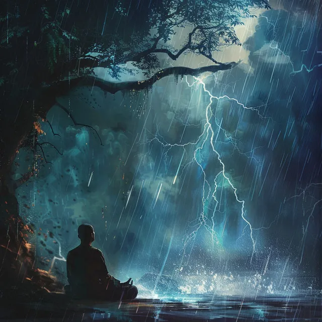 Zen Del Trueno Binaural: Meditación En Tormentas