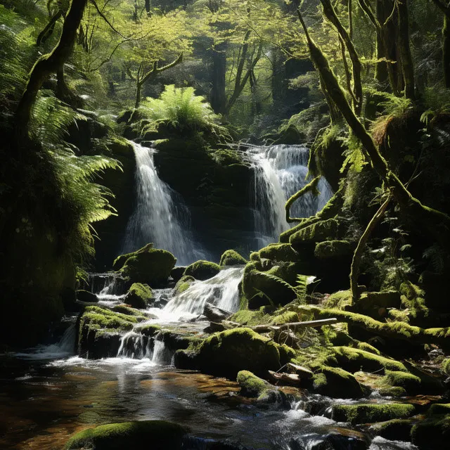 Música De Enfoque De La Cascada