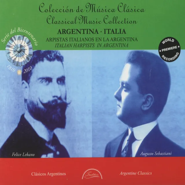 La danzatrice folle capriccio di concerto per arpa su due canzoni napolitane: Alla fenesta affaciate e La vera sorrentina