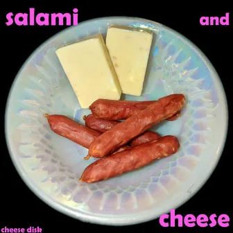 salami and cheese (cheese disk) by Ke