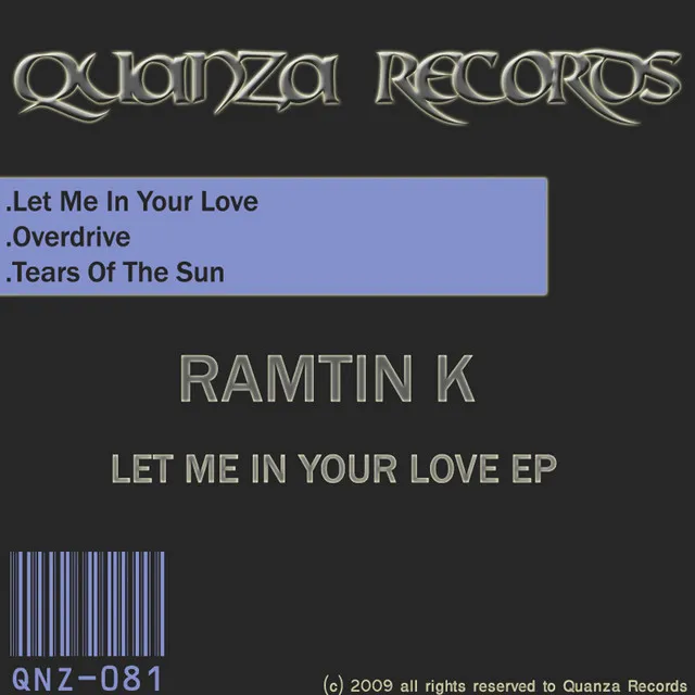 Let Me In Your Love - Original Mix