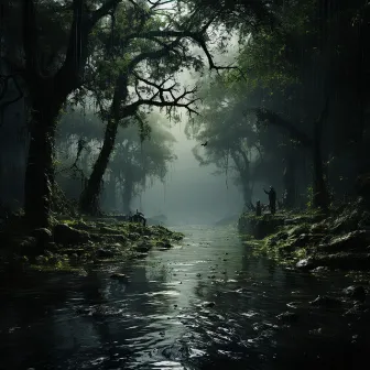 Sueño Encantado Con Lluvia: Paisajes Sonoros Relajantes De Agua Y Relajación by Sonido de la constelación