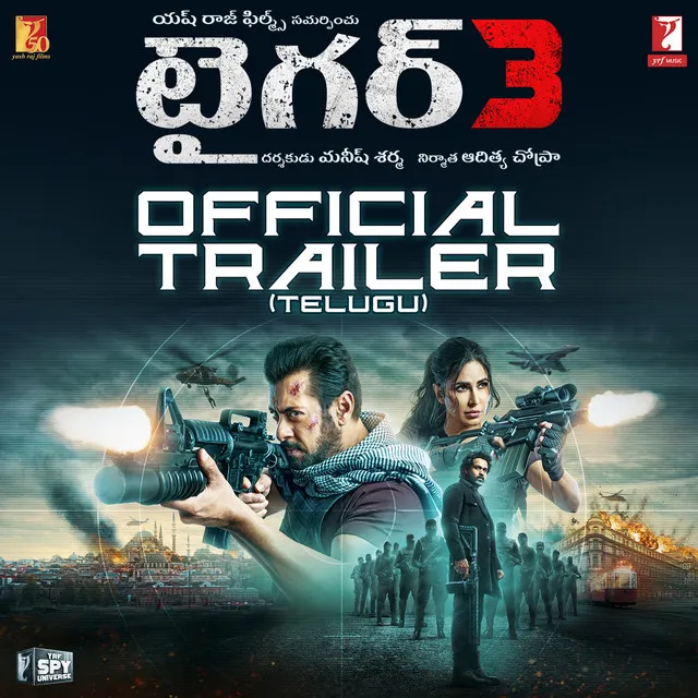 Tiger 3 Official Trailer - Telugu Version