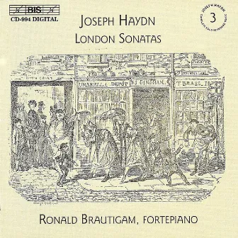 Haydn: Piano Sonatas Nos. 59-62 by Ronald Brautigam