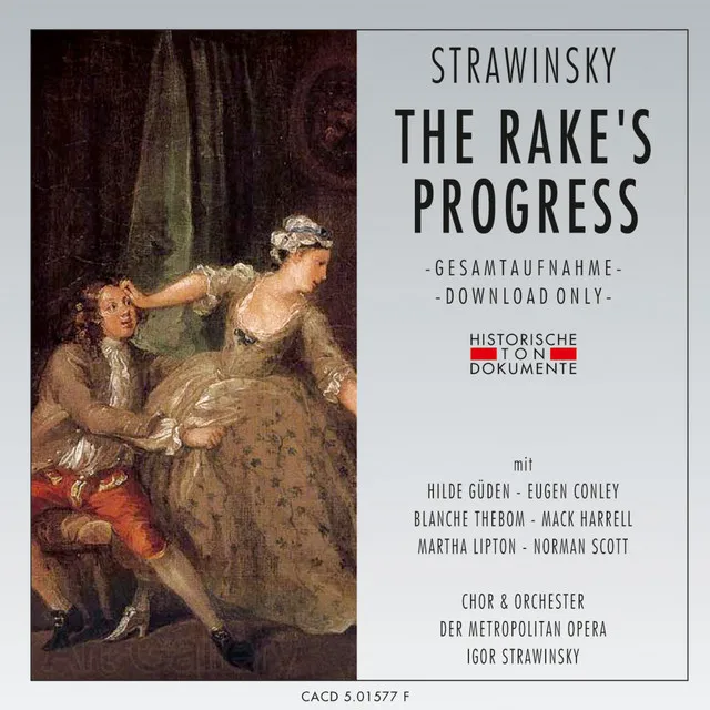 The Rake's Progress, Act I Scene 1: The woods Are green (Anne, Rakewell, Trulove)