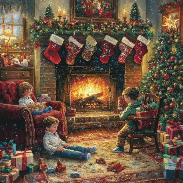 Fireside Lullabies: Christmas Warmth