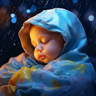 Raindrop Dreams for Infants: Naptime Rain Bliss Symphony by Deep Sleep with Natural Rain & Thunder Sounds