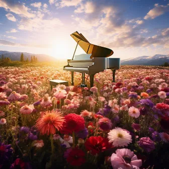 Campos De Lavanda: El Piano Baila Sobre Pétalos Morados De Paz by Maestros de musica de la meditacion