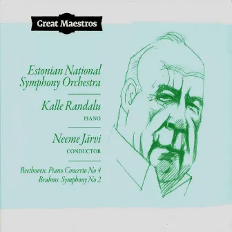 Beethoven: Piano Concerto No. 4 in G Major, Op. 58 - Brahms: Symphony No. 2 in D Major, Op. 73 (Live) by Kalle Randalu