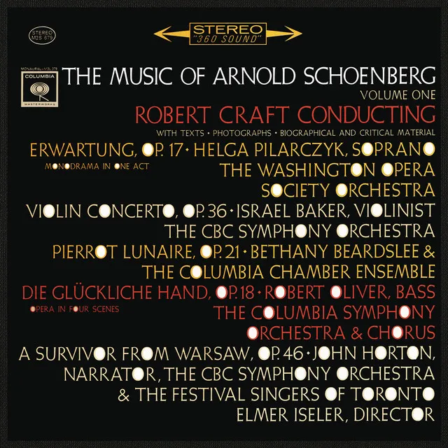 The Music of Arnold Schoenbert, Vol. 1 (2023 Remastered Version)