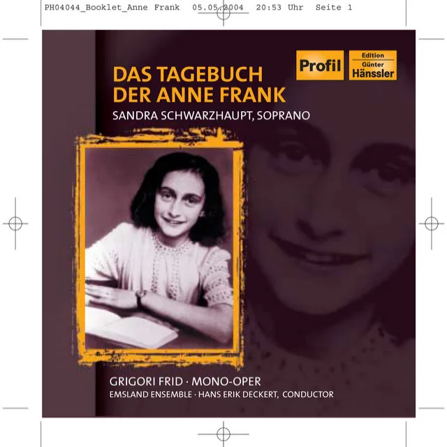 Das Tagebuch der Anne Frank (The Diary of Anne Frank): II. Geburtstag (Birthday)