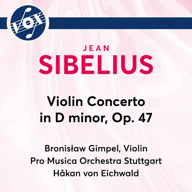 Violin COncErto In D Minor, Op. 47: I. Allegro moderato