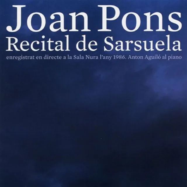 Recital de Sarsuela