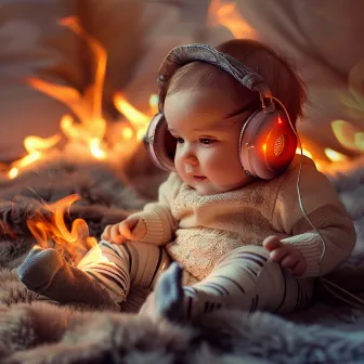 Baby's First Fire: Gentle Music for New Beginnings by Daily Relax Universe