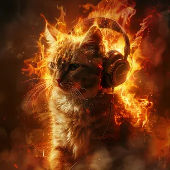 Fire Purr: Cats Calming Tunes by 