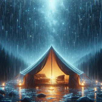 Relaxing Rain in a Tent to Sleep by Thunderstorm Sounds Focus