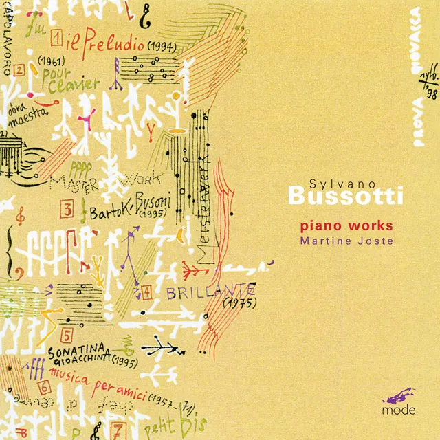 Bussotti: Piano Works