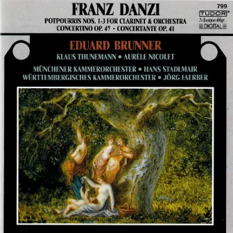 Danzi: Music for Clarinet & Orchestra by Franz Danzi