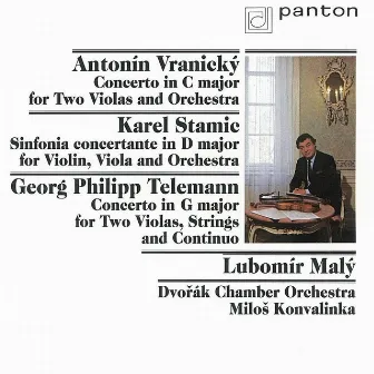 Vranický, Stamic, Telemann: Concertos for Viola and Violin by Lubomír Malý