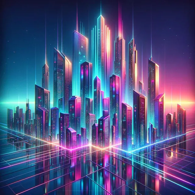 Digital Dreamscape: Ethereal Echoes of Y2K Synthwave