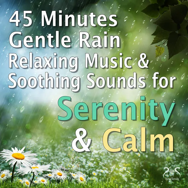 45 Minutes of Gentle Rain, Relaxing Music and Soothing Sounds for Serenity & Calm