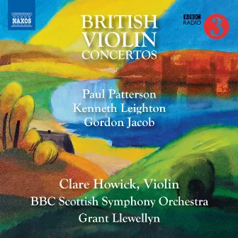 British Violin Concertos by Grant Llewellyn