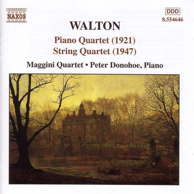 Walton: String Quartet / Piano Quartet