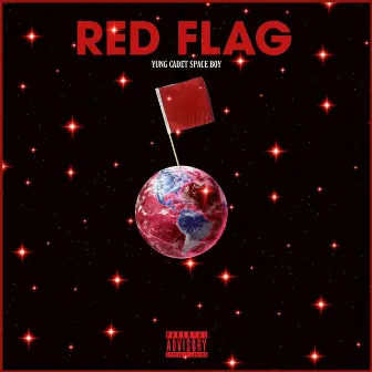 Red flag by Unknown Artist