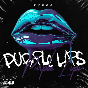 Purple Lips by 7yr33