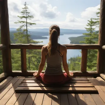 Meditación En El Flujo Del Río: Música Relajante Con Armonía Del Agua by Meditaciones de nativos americanos