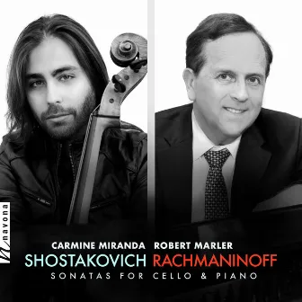 Shostakovich & Rachmaninoff: Sonatas for Cello & Piano by Carmine Miranda