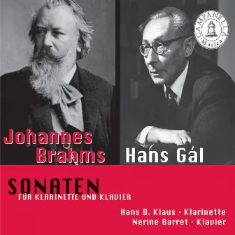 Brahms & Gal: Sonatas for Clarinet and Piano by Hans-Dietrich Klaus