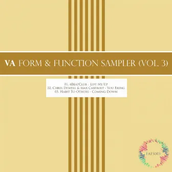 Form & Function Sampler, Vol. 3 by Chris Dewell