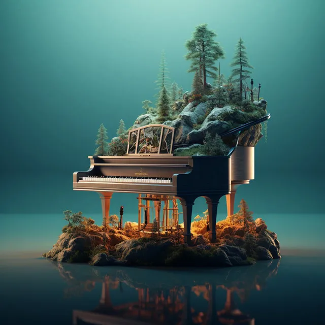 Mountain Trail Piano Harmony