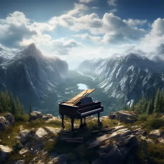 Melodías De Montaña: Eco Del Piano Para Fuerza Interior by Vicente y un secreto