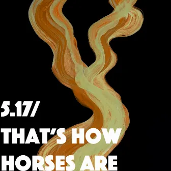 5.17 / That's How Horses Are by Thom Yorke