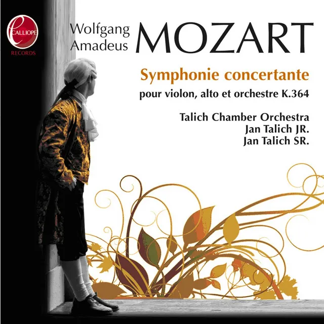 Symphonie concertante pour violon, alto et orchestre in E-Flat Major, K.364: II. Andantino