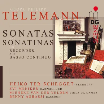 Telemann: Sonatas and Sonatinas for Recorder and Basso Continuo by Mieneke van der Velden