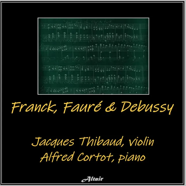 Franck, Fauré & Debussy