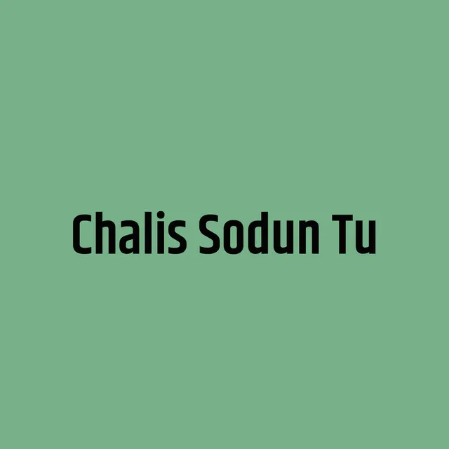 Chalis Sodun Tu