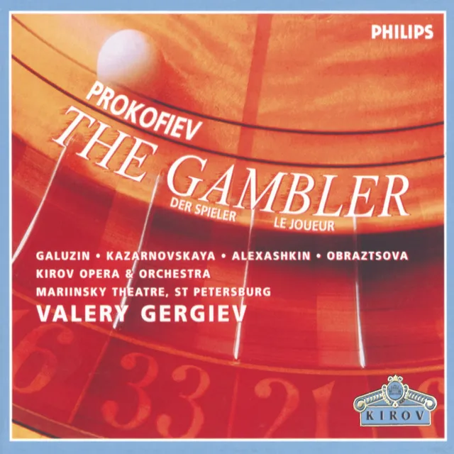 The Gambler - original version - Act 1: I liked your remarks