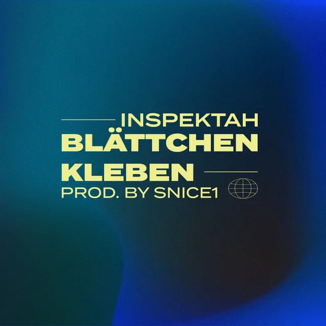 Blättchen kleben