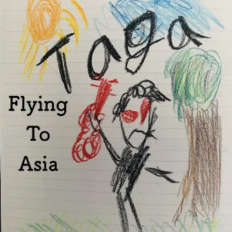 Flying To Asia by Taga